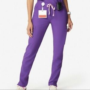 Figs Ultra Violet Skinny Scrub Yola Pant